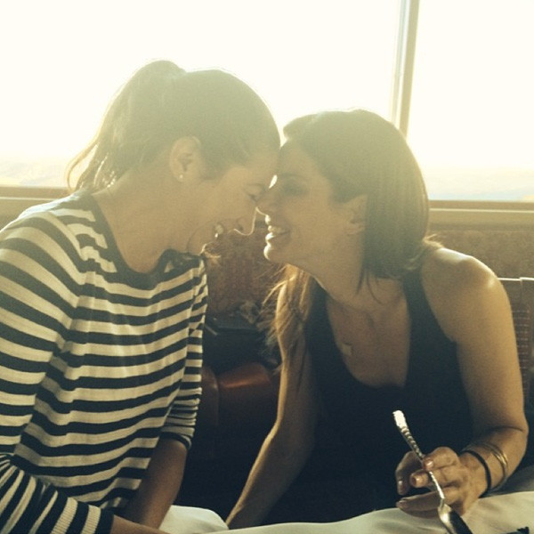Sandra Bullock, Chelsea Handler Instagram Sandra Bullock, Chelsea Handler Instagram